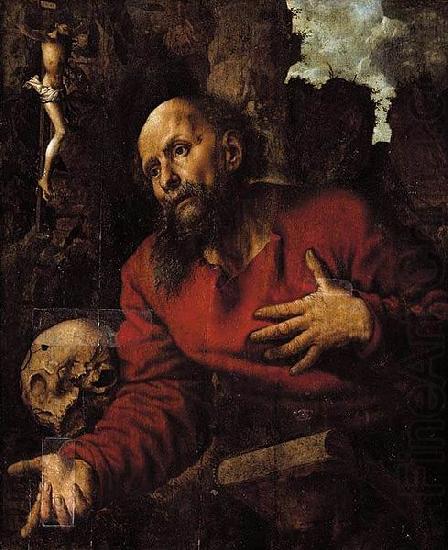 Jan van Hemessen St Jerome china oil painting image